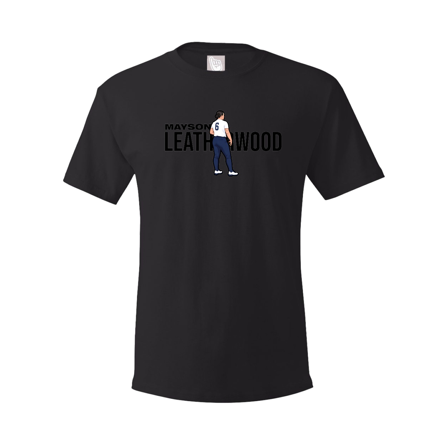 Youth Tee — Player Name in Black