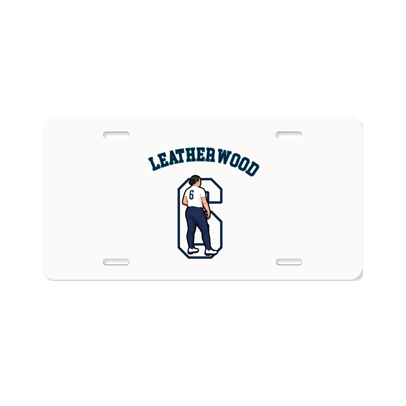 License Plate — Shirsey Arch in Classic