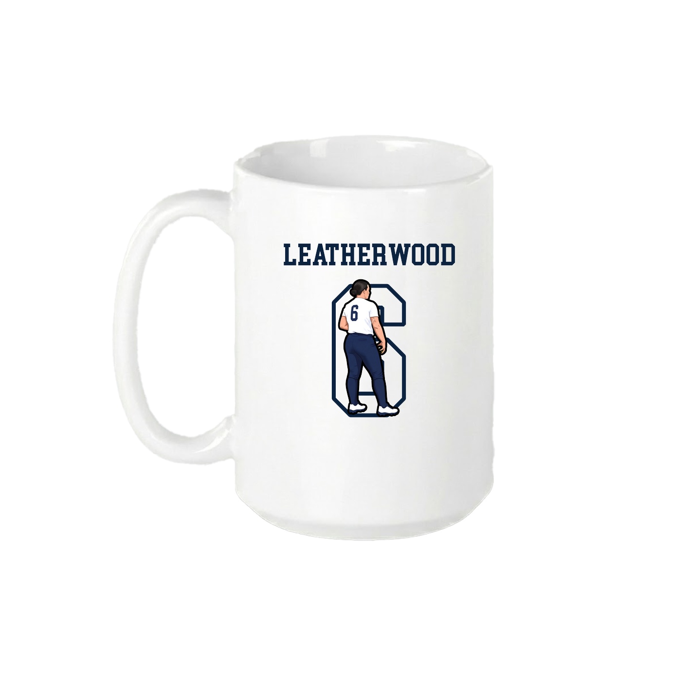 15oz Coffee Mug — Shirsey in White