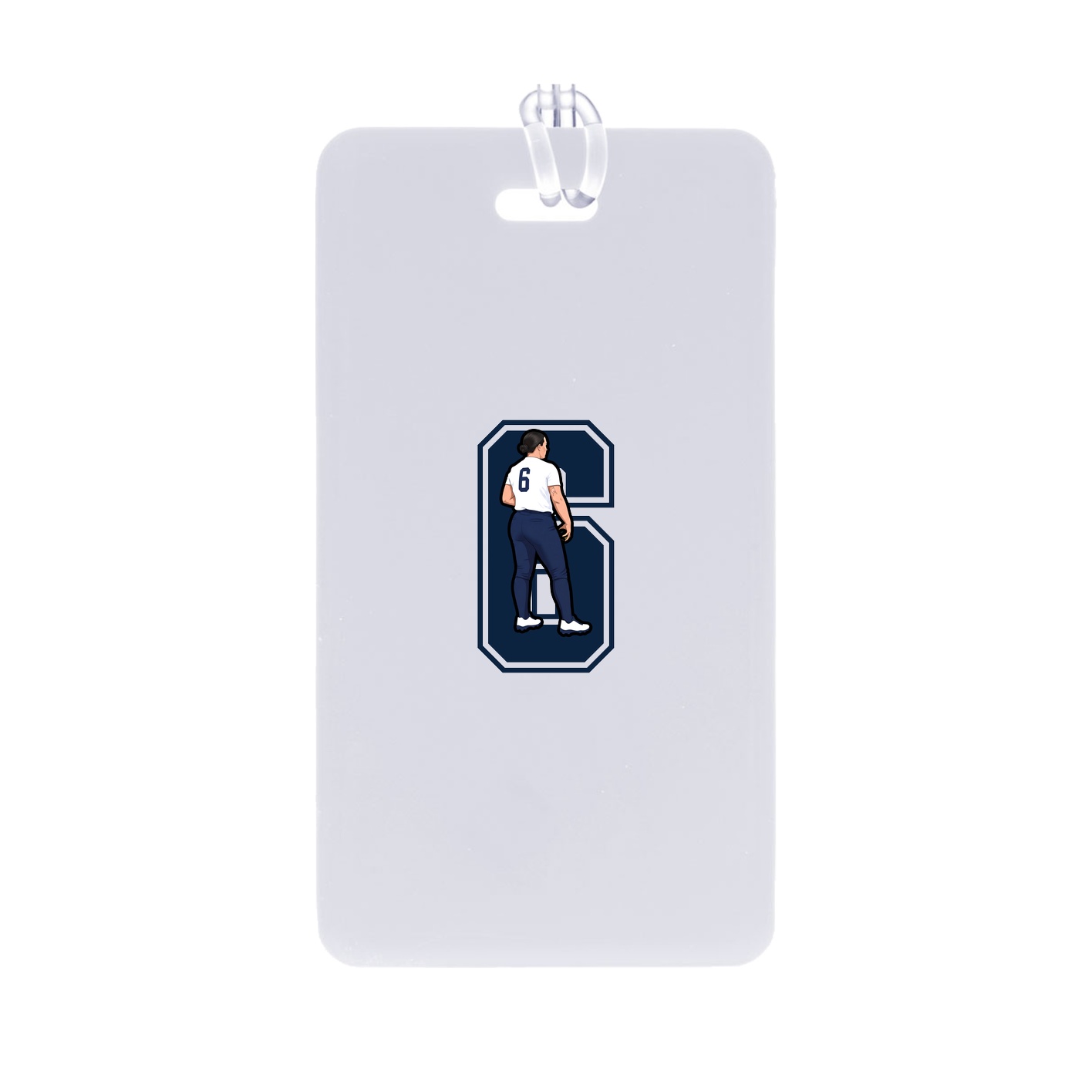 Bag Tag — Number in Classic