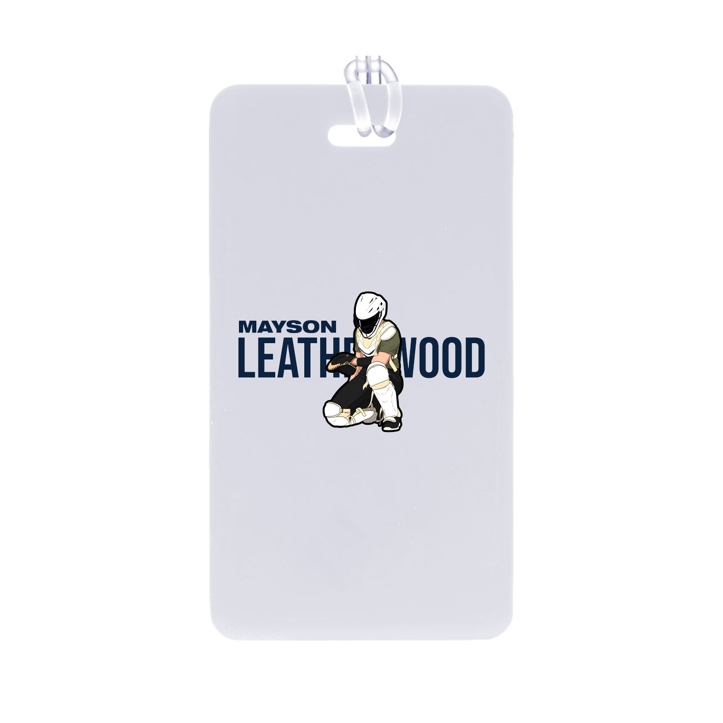 Bag Tag — Player Name in Classic