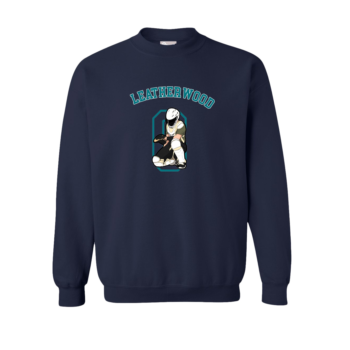 Fleece Crew — Shirsey Arch in Navy