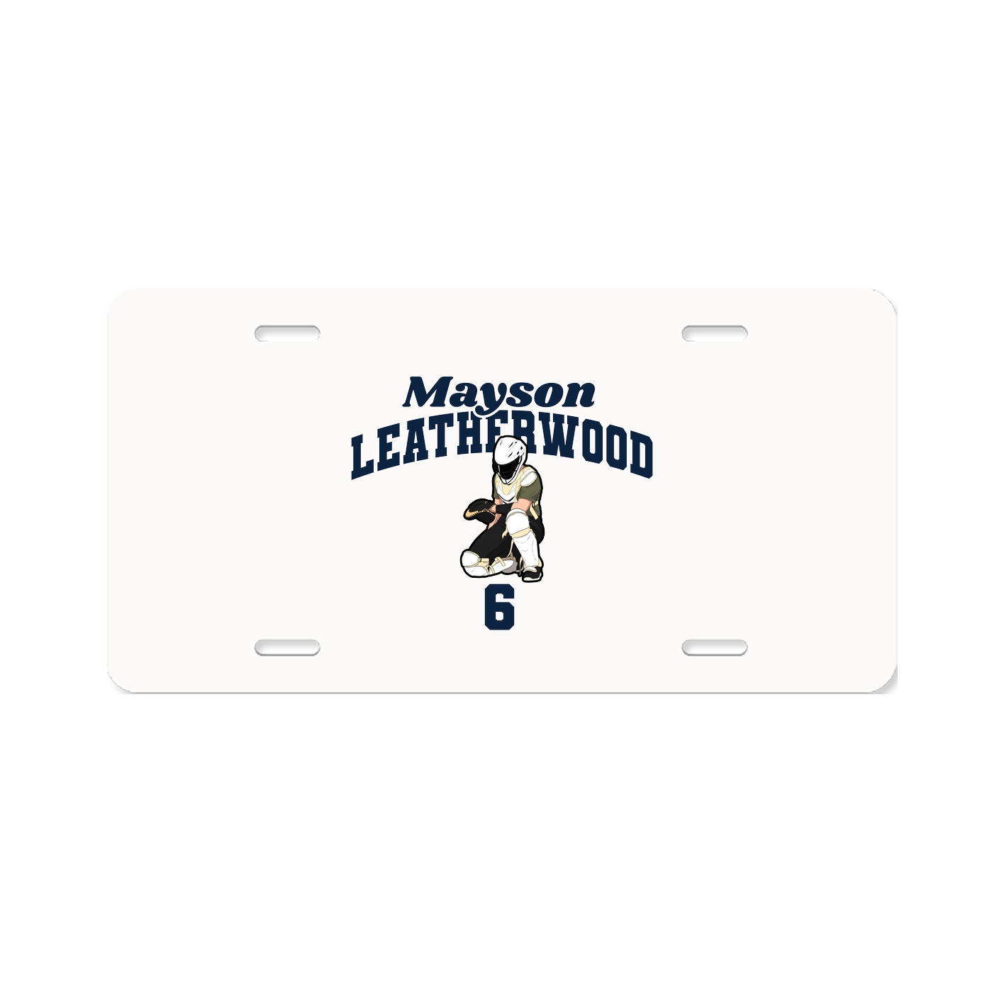 License Plate — Signature Arch in Classic