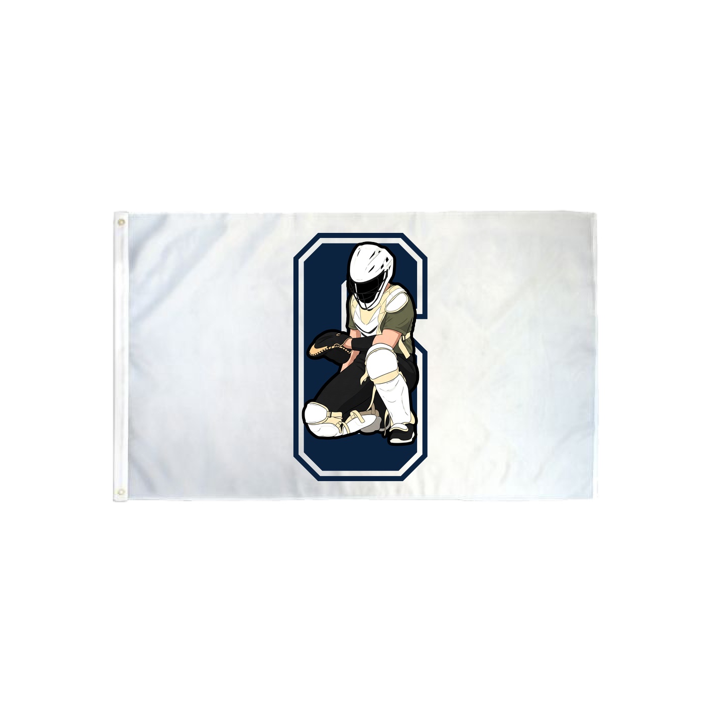 3x5 Flag — Number in Classic