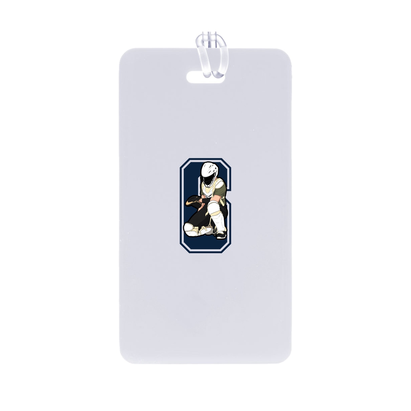 Bag Tag — Number in Classic