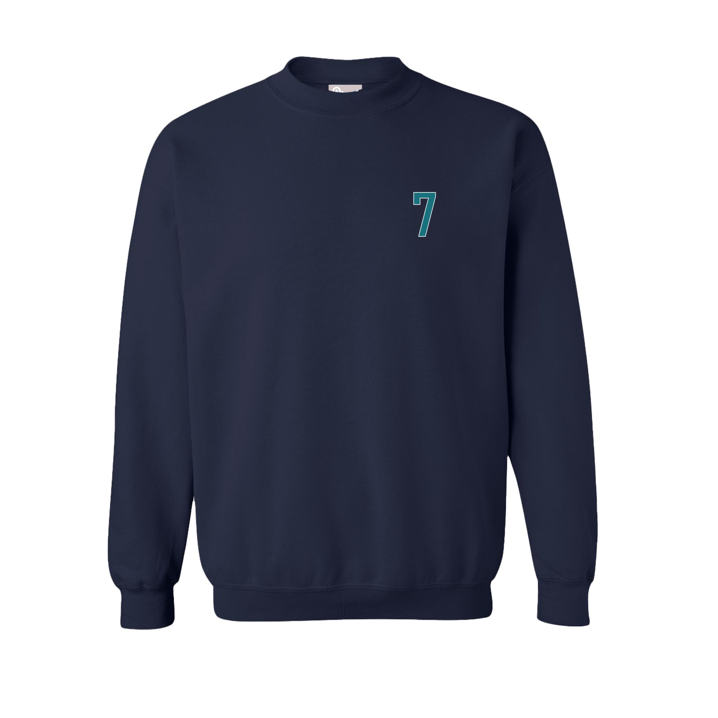 Fleece Crew — Front Shirsy in Navy