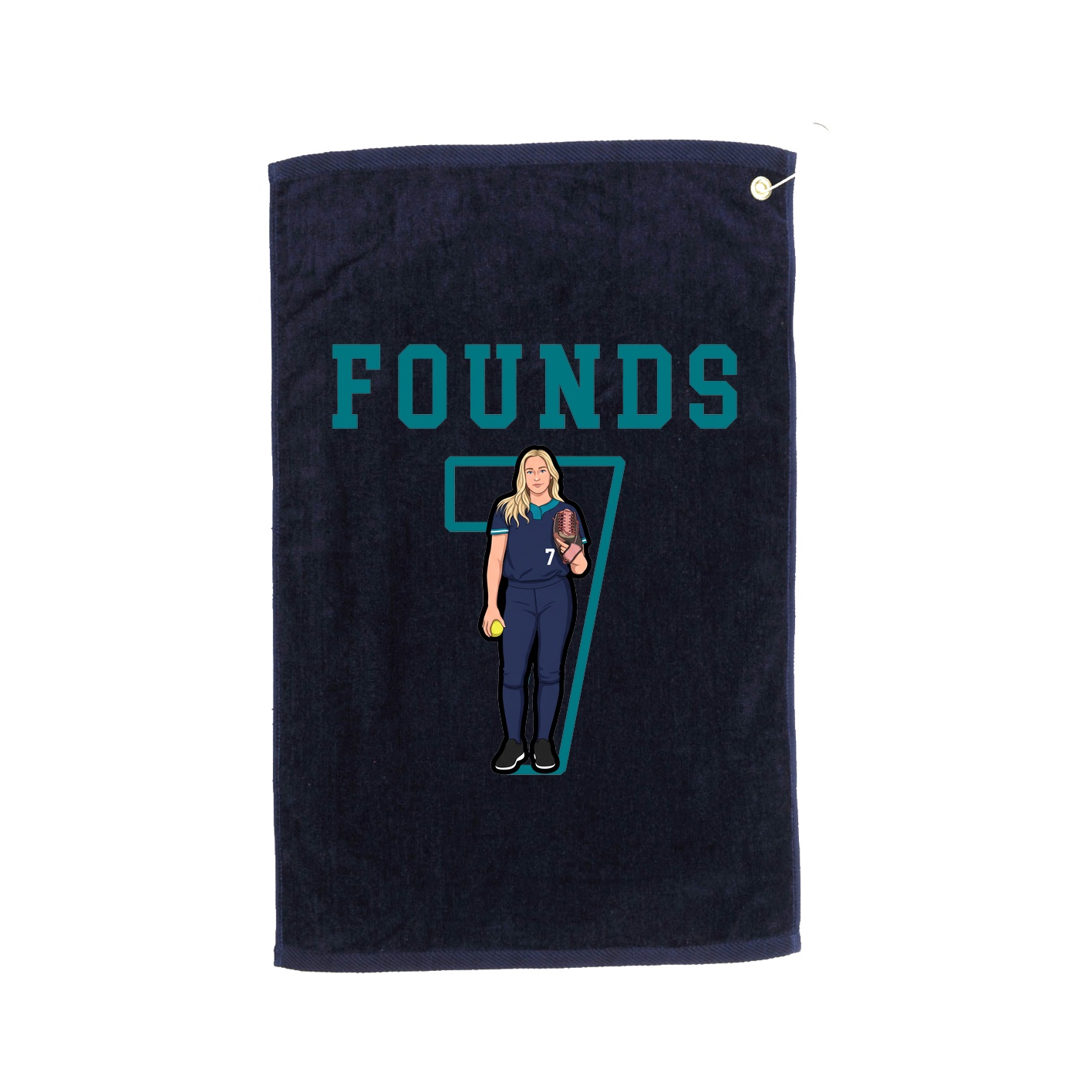 Golf Towel — Shirsey in Navy