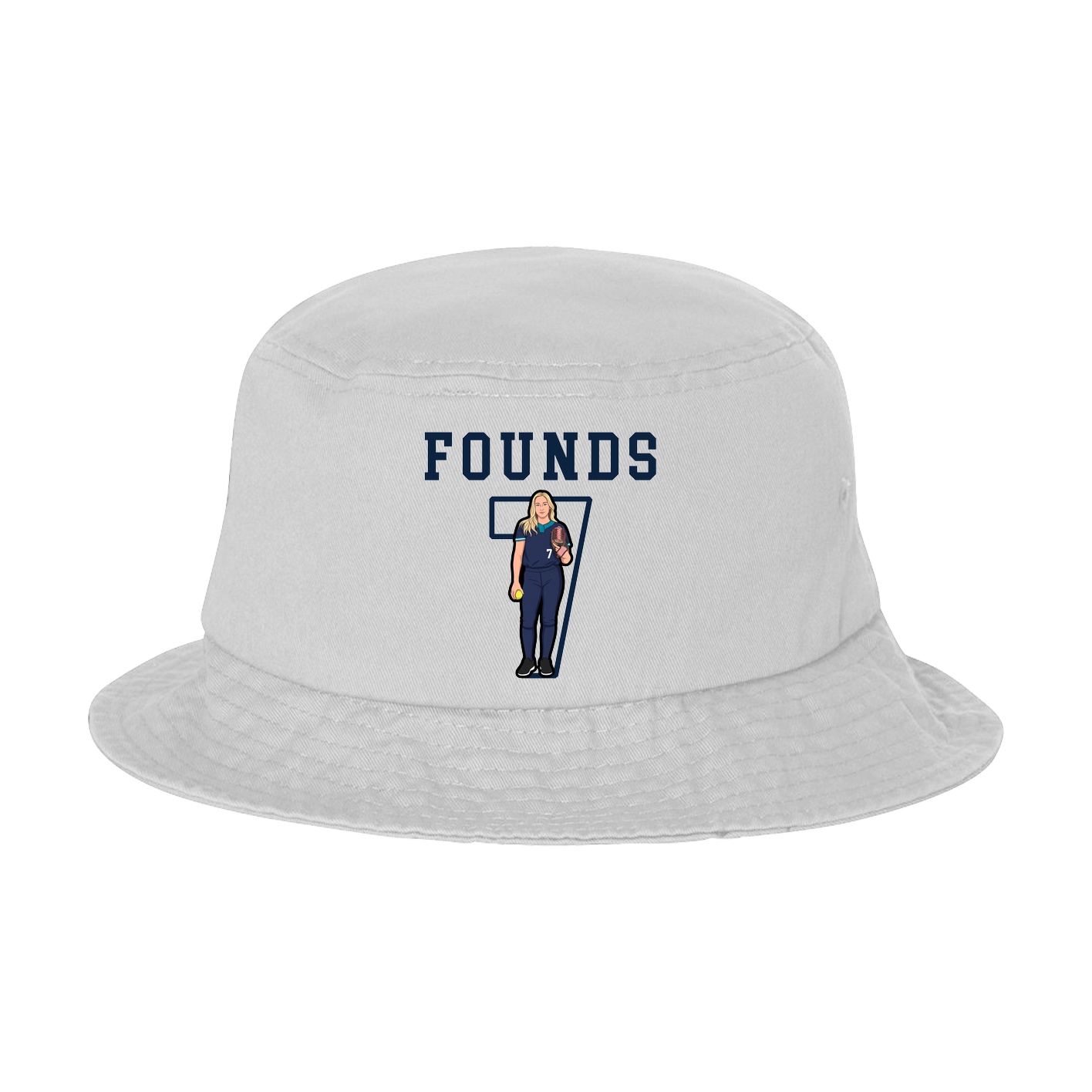 Bucket Cap — Shirsey in White