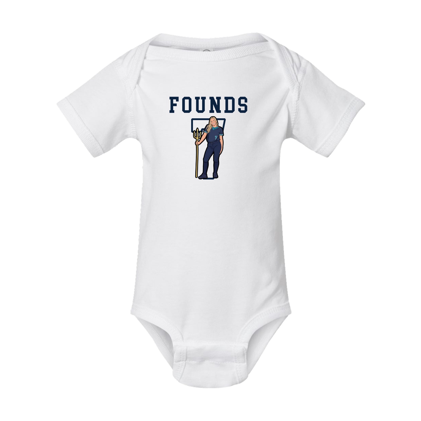 Baby Onesie — Shirsey in White