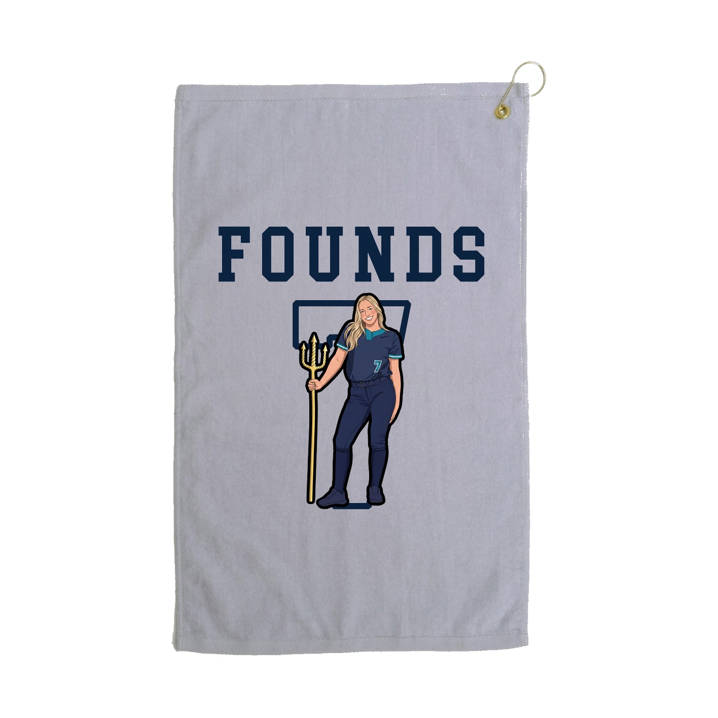 Golf Towel — Shirsey in Grey