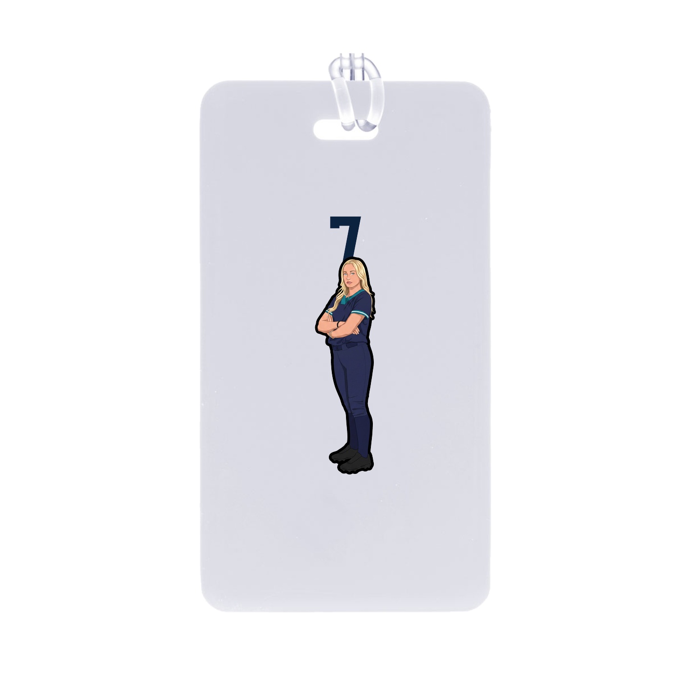Bag Tag — Number Top in Classic