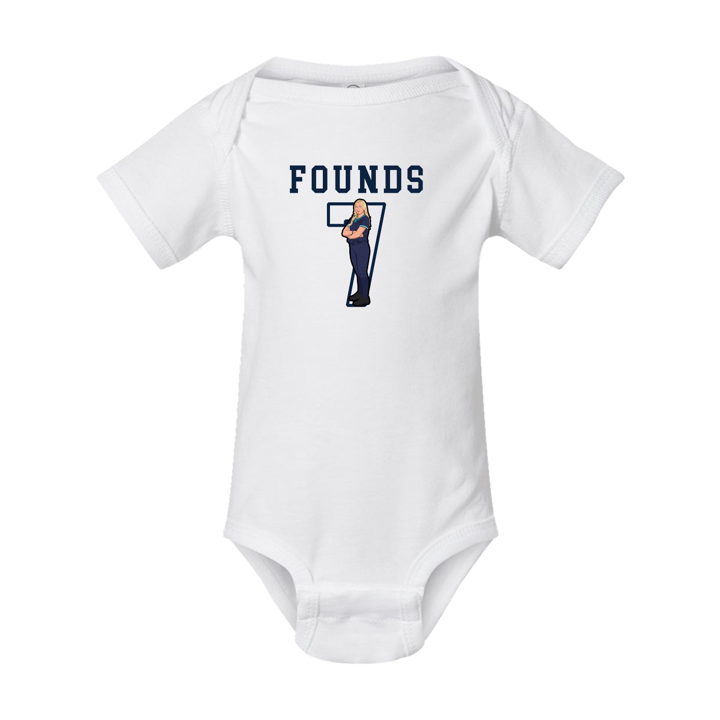 Baby Onesie — Shirsey in White