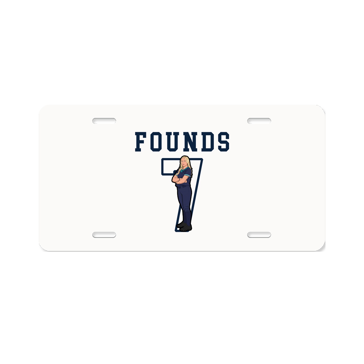 License Plate — Shirsey in Classic