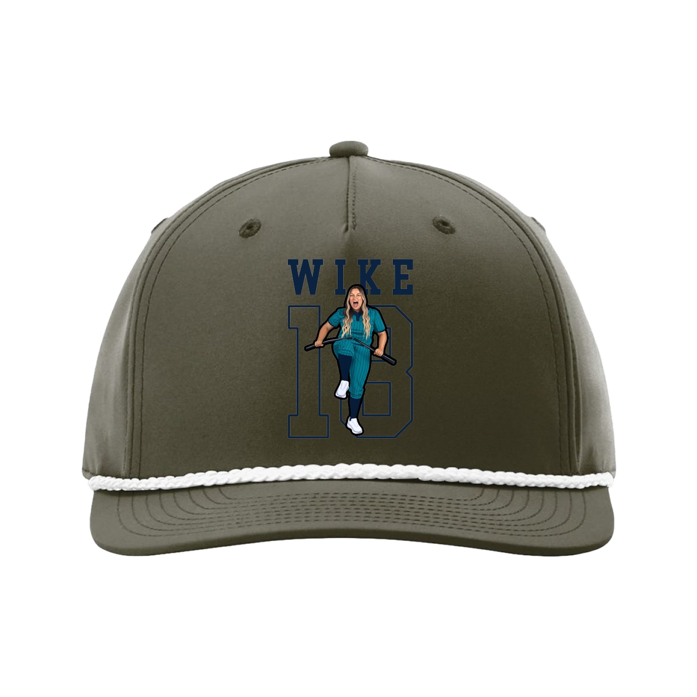 Five-Panel Classic Rope Cap — Shirsey in Green