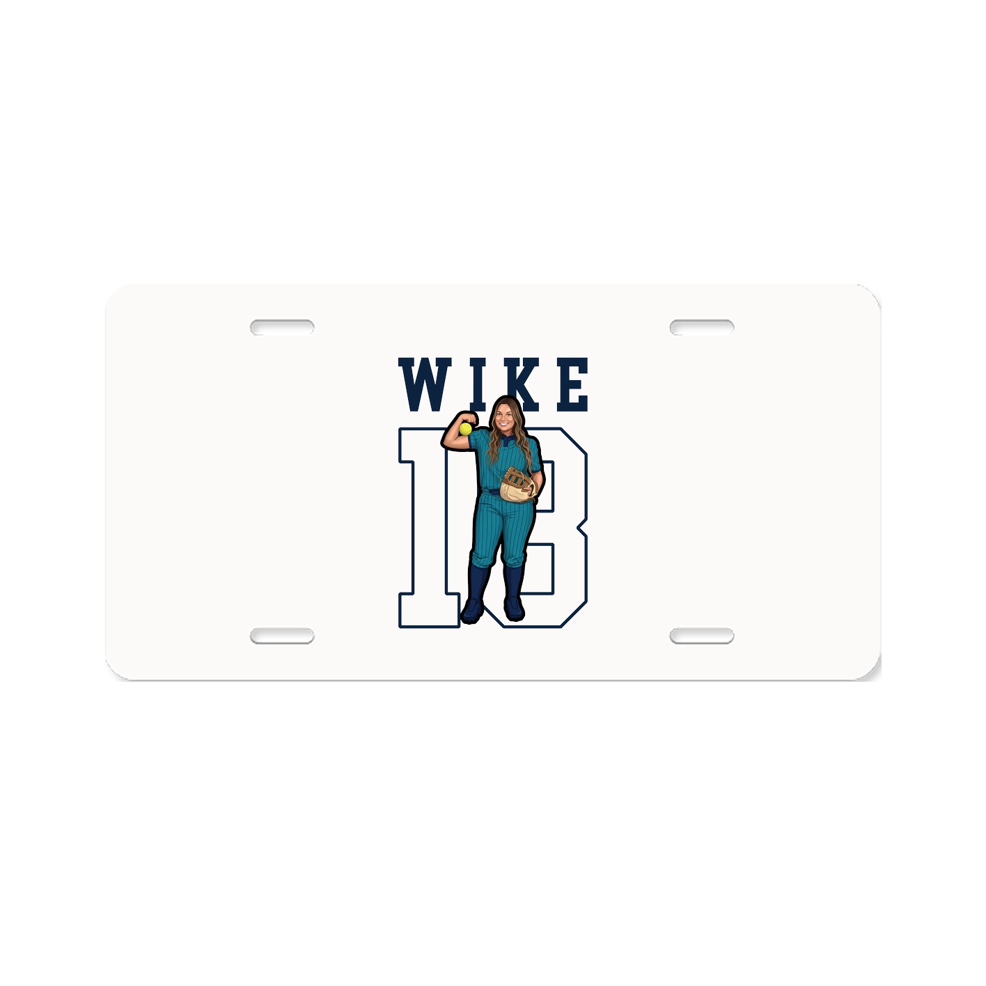 License Plate — Shirsey in Classic