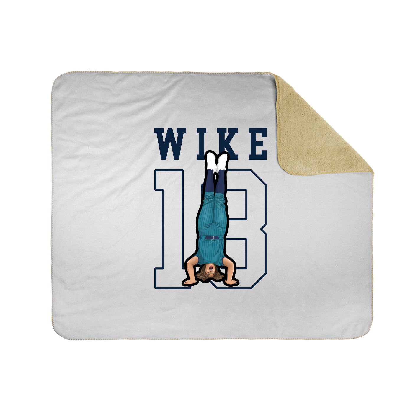 50x60 Sherpa Lined Throw Blanket