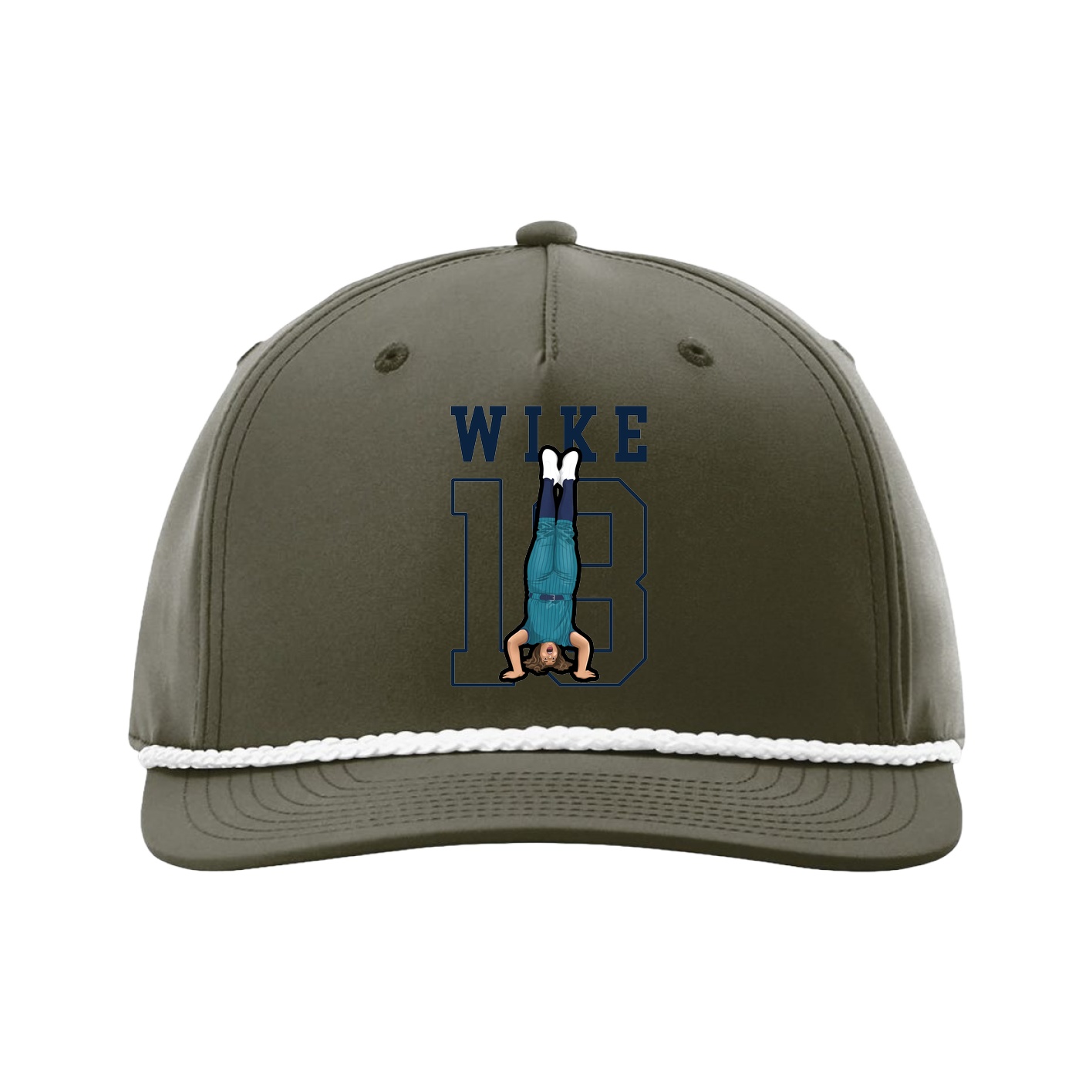 Five-Panel Classic Rope Cap — Shirsey in Green