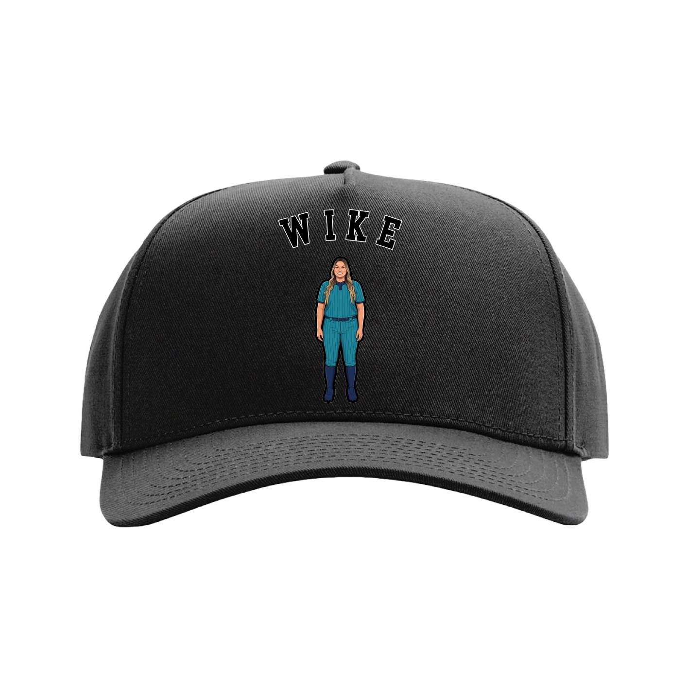 Full Fabric Five-Panel Champ Cap