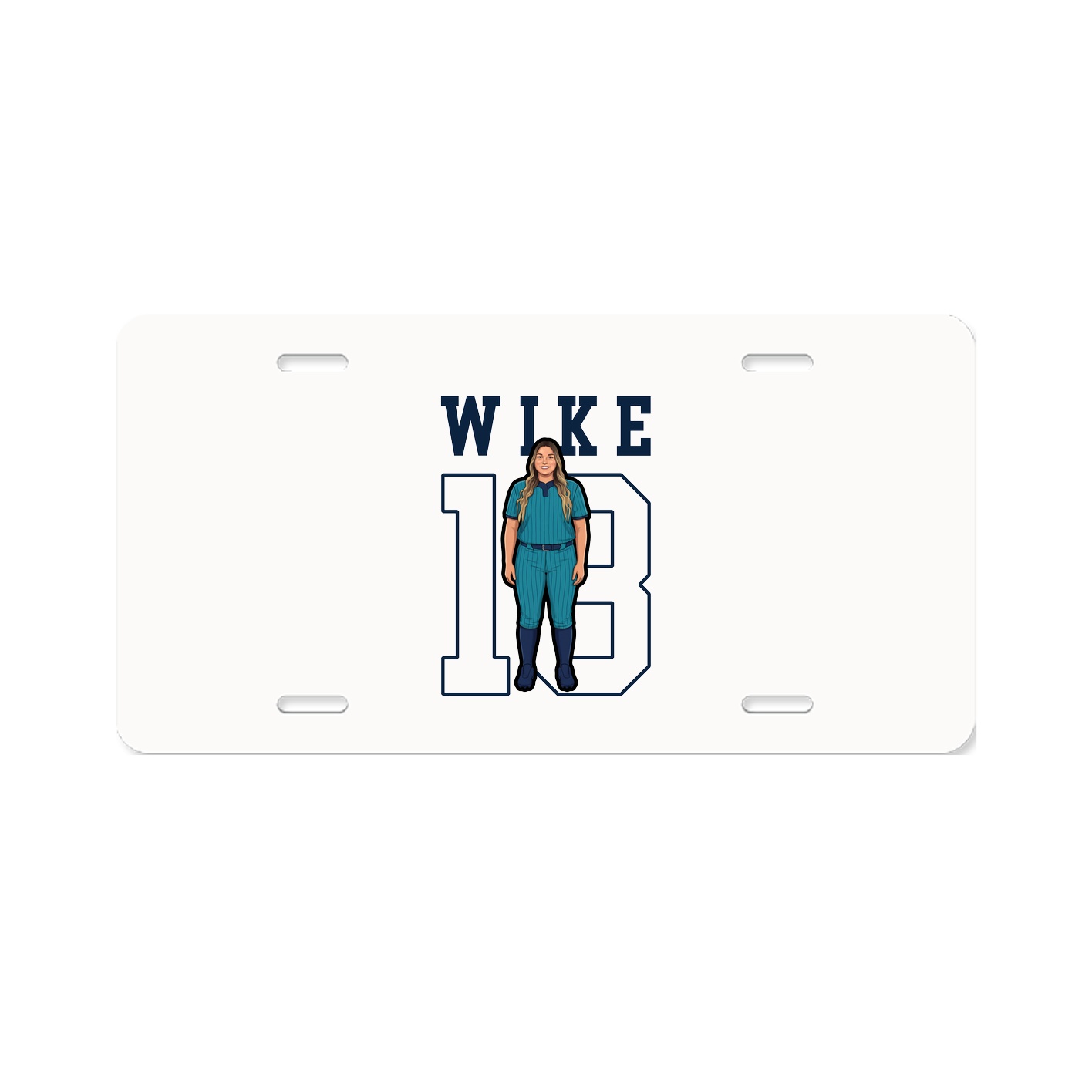 License Plate — Shirsey in Classic