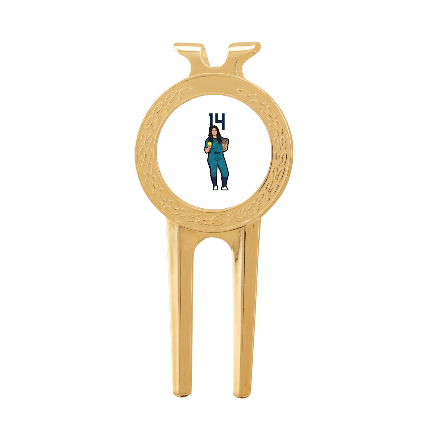 Divot Tool with Ball Marker — Number Top in Classic