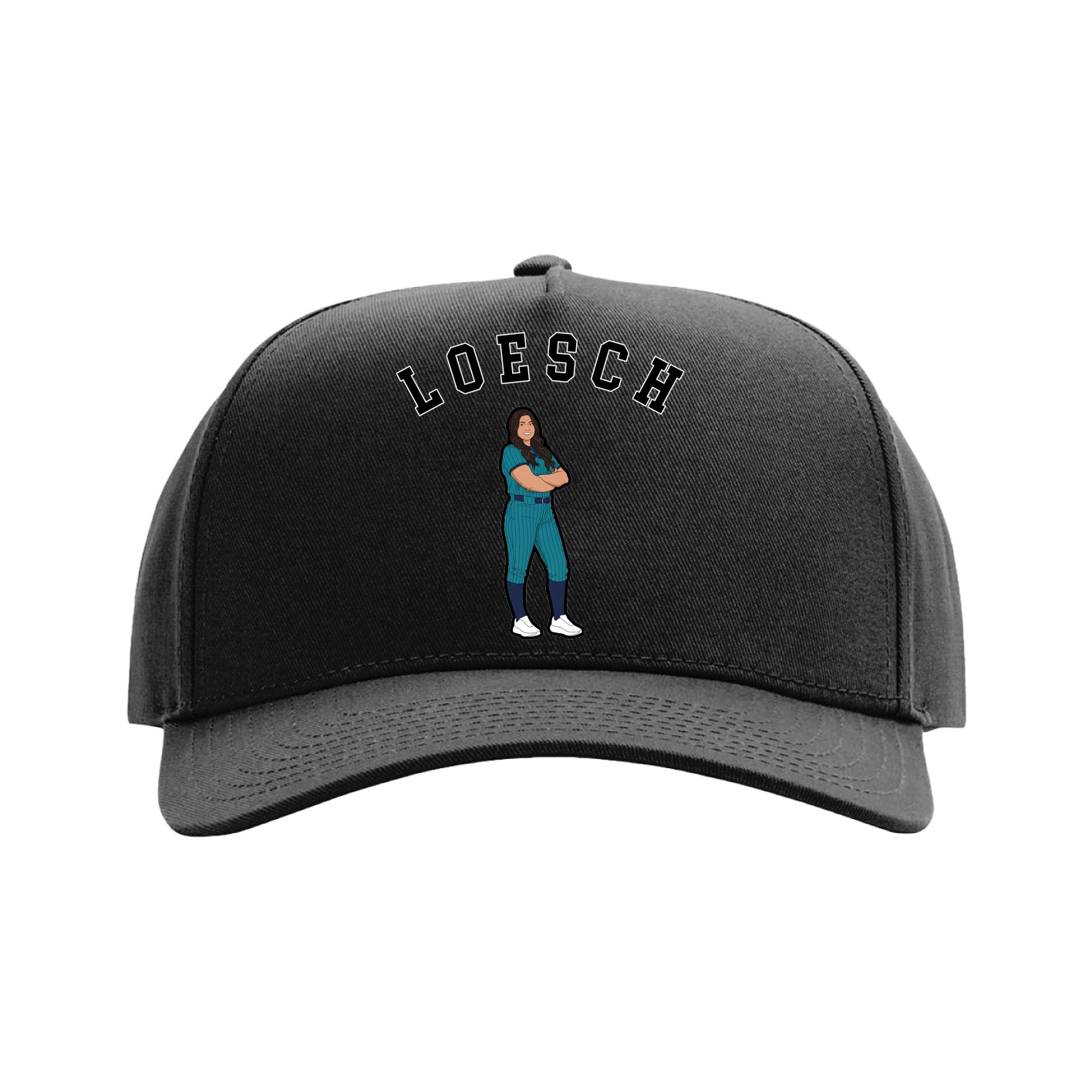 Full Fabric Five-Panel Champ Cap