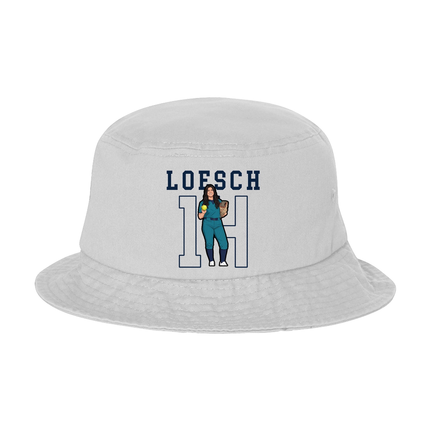 Bucket Cap — Shirsey in White