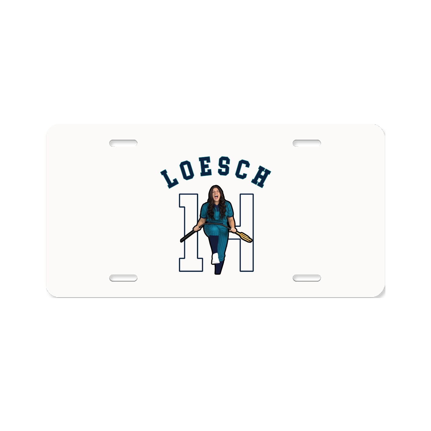 License Plate — Shirsey Arch in Classic