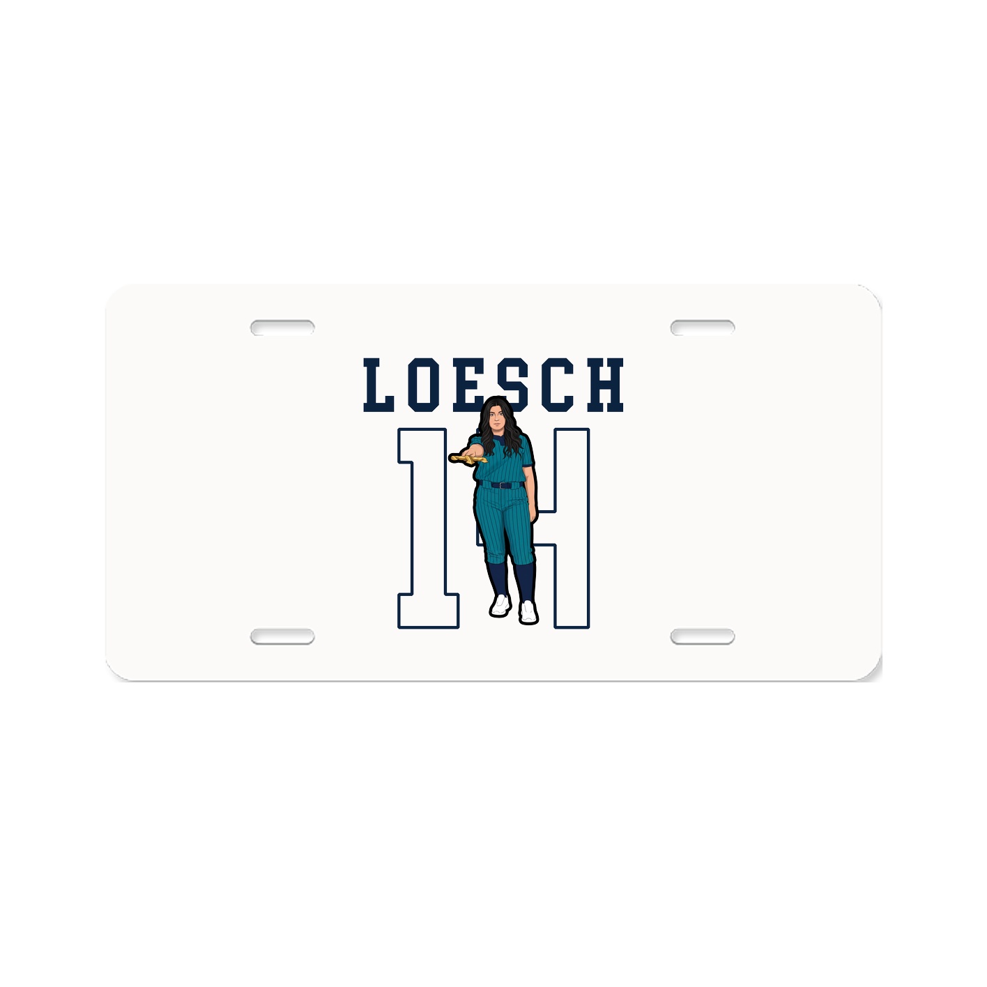 License Plate — Shirsey in Classic