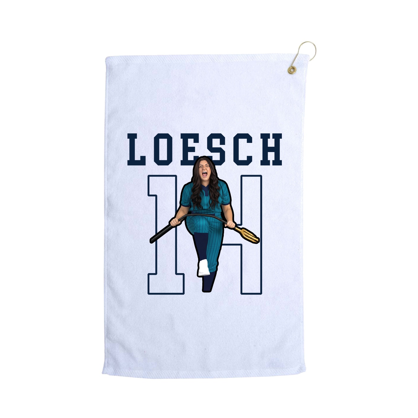 Terry Velour Golf Towel