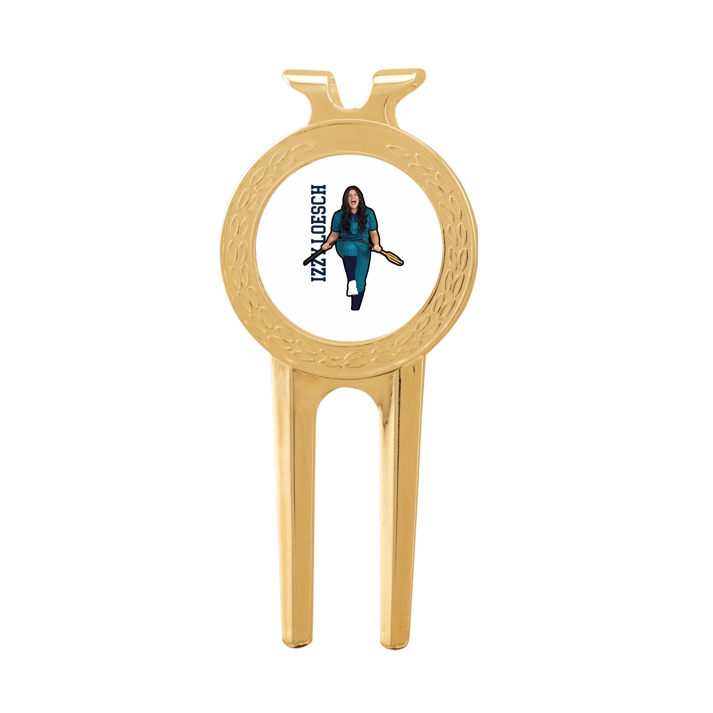 Divot Tool with Ball Marker — Name Vertical in Classic