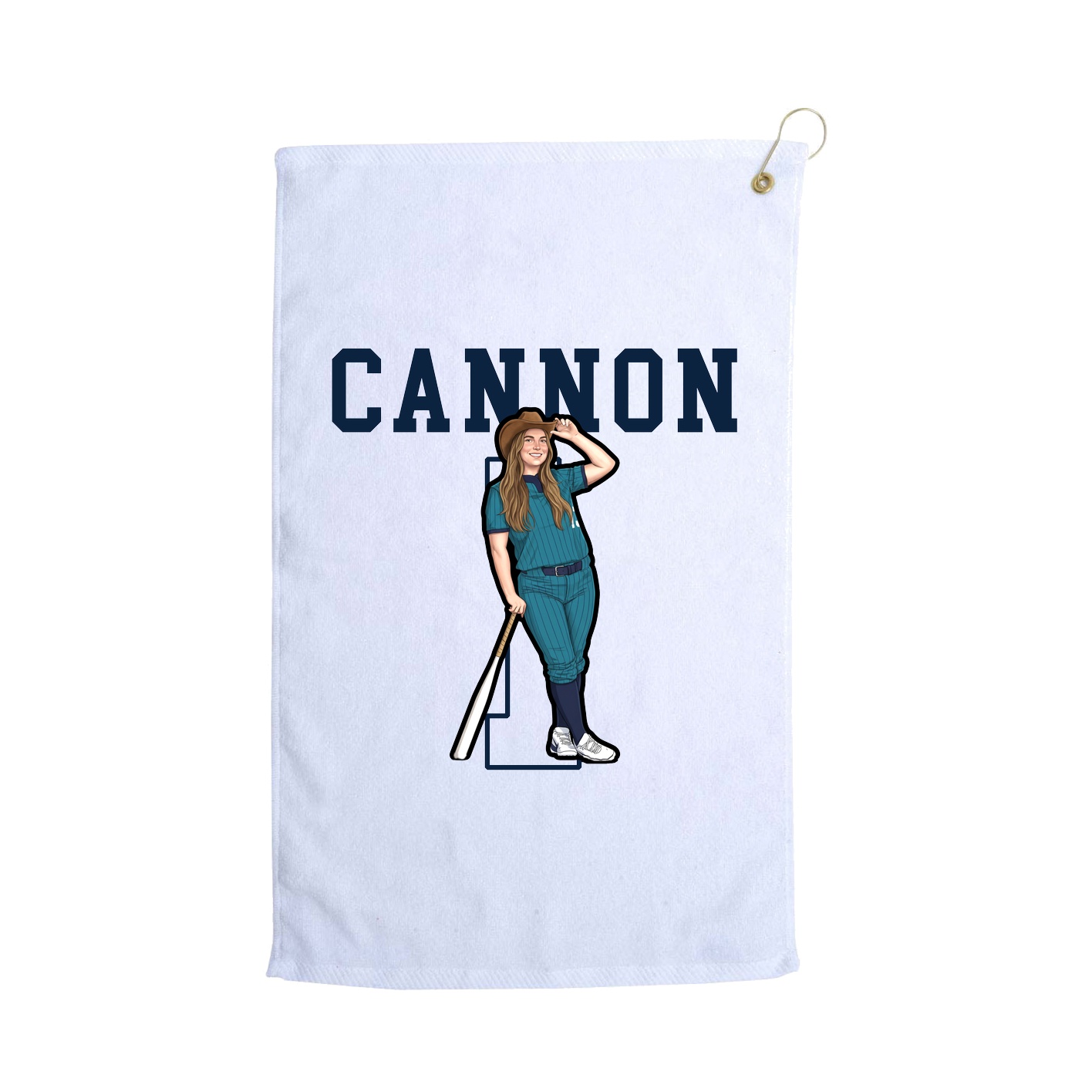 Golf Towel — Shirsey in White