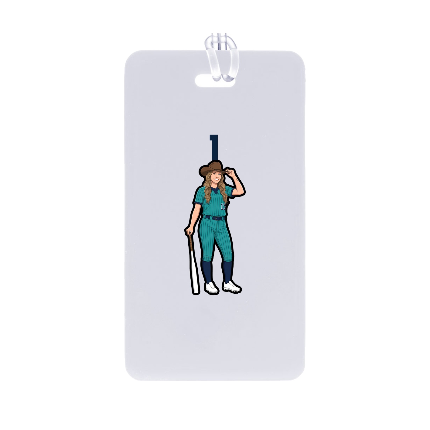 Bag Tag — Number Top in Classic