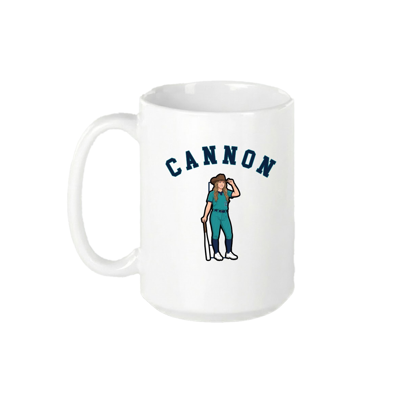 15oz Coffee Mug — Shirsey Arch in White