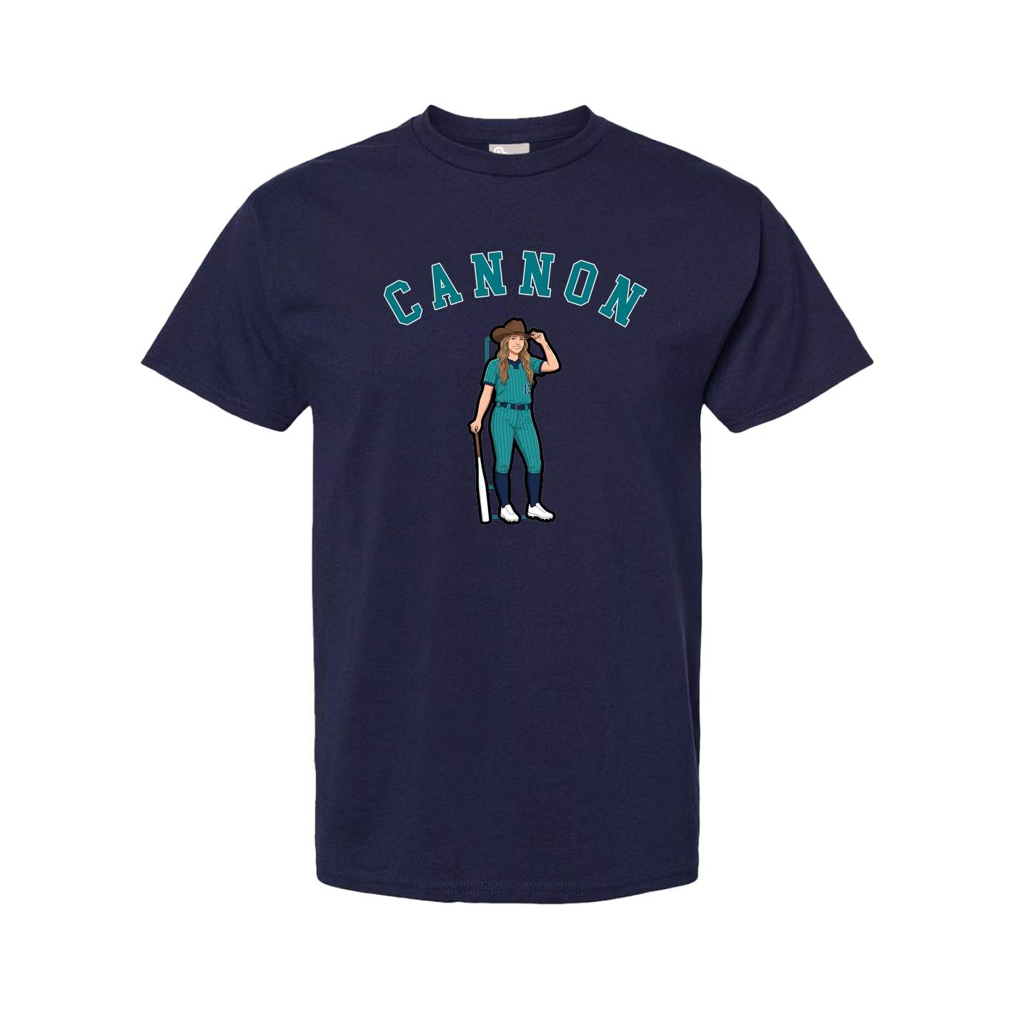 Youth Tee — Shirsey Arch in Navy