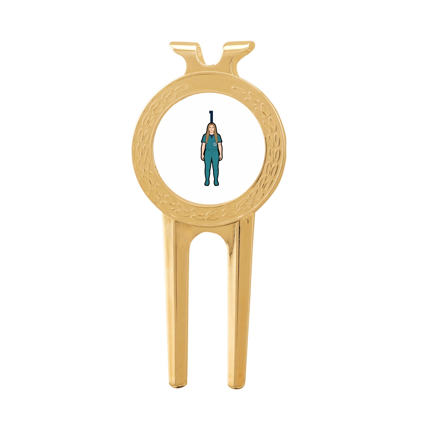 Divot Tool with Ball Marker — Number Top in Classic