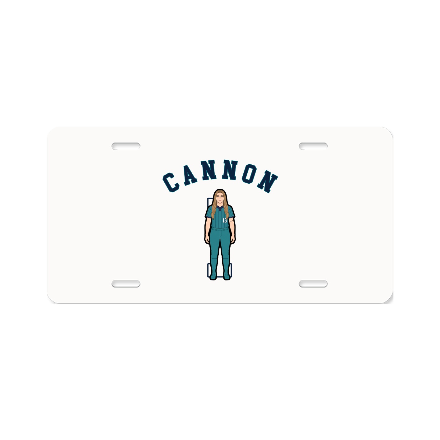 License Plate — Shirsey Arch in Classic