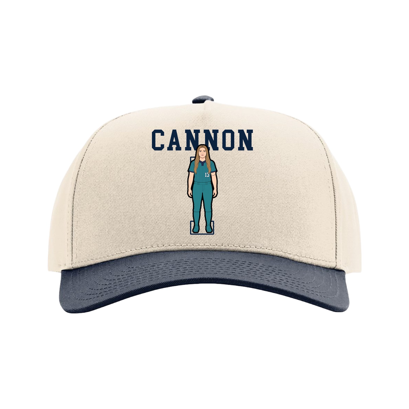 Full Fabric Five-Panel Champ Cap