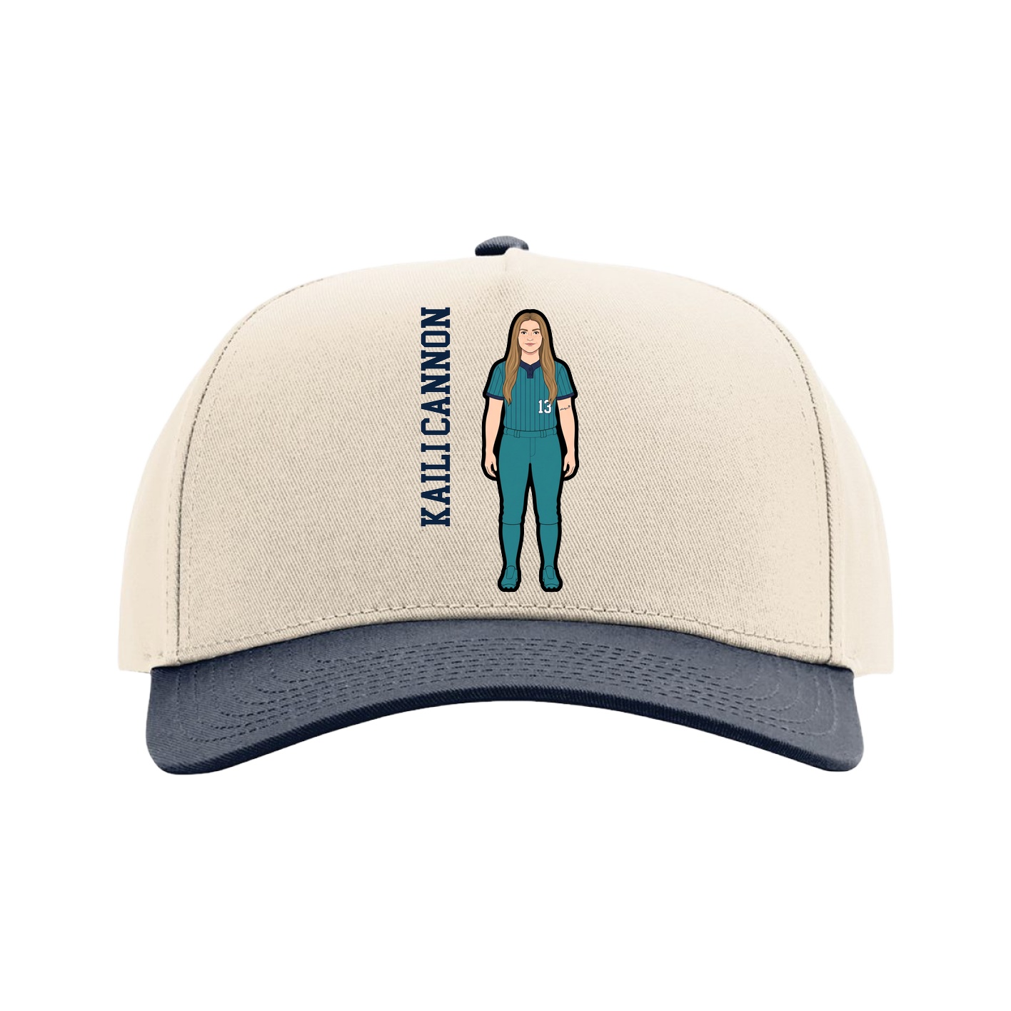 Full Fabric Five-Panel Champ Cap