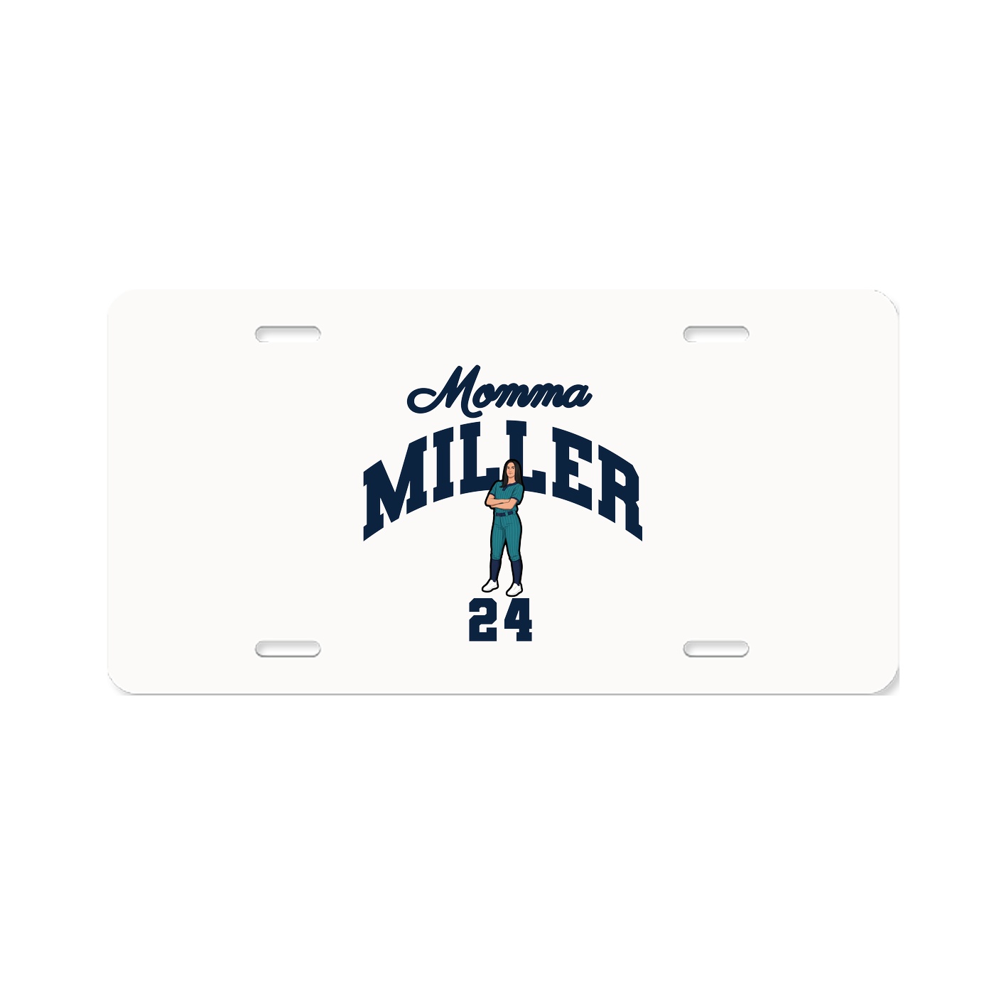 License Plate — Mothers Day Arch in Classic
