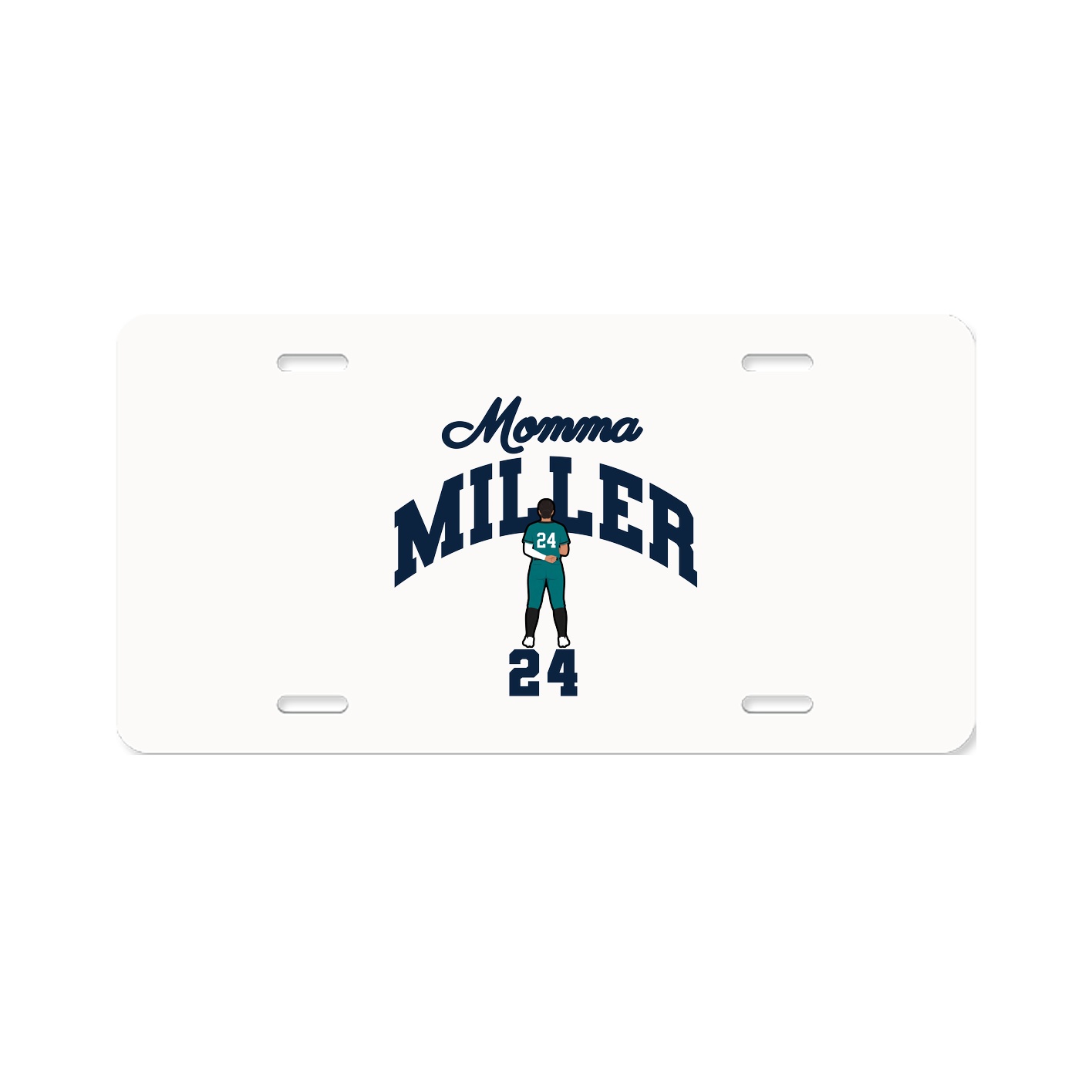 License Plate — Mothers Day Arch in Classic