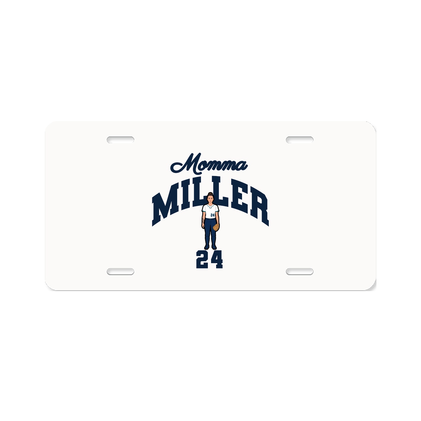 License Plate — Mothers Day Arch in Classic