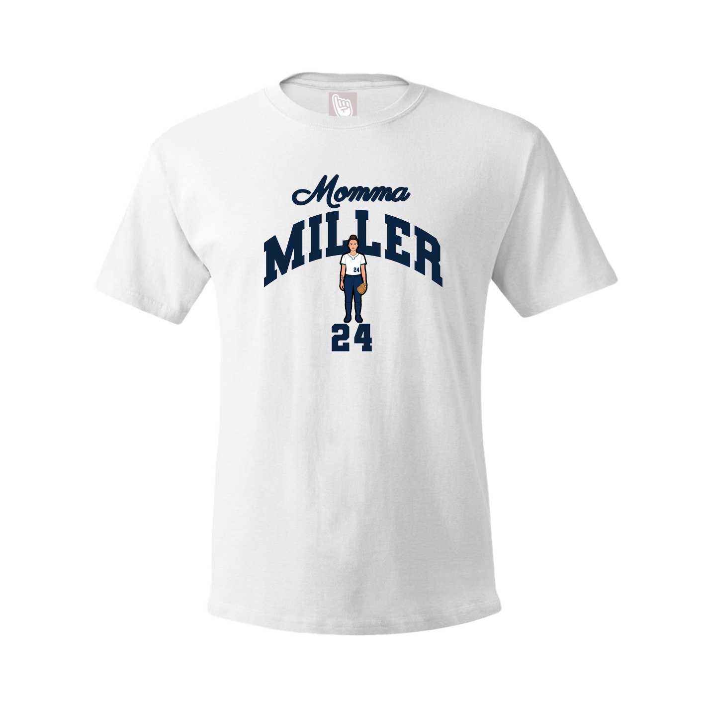 Tee — Mothers Day Arch in White