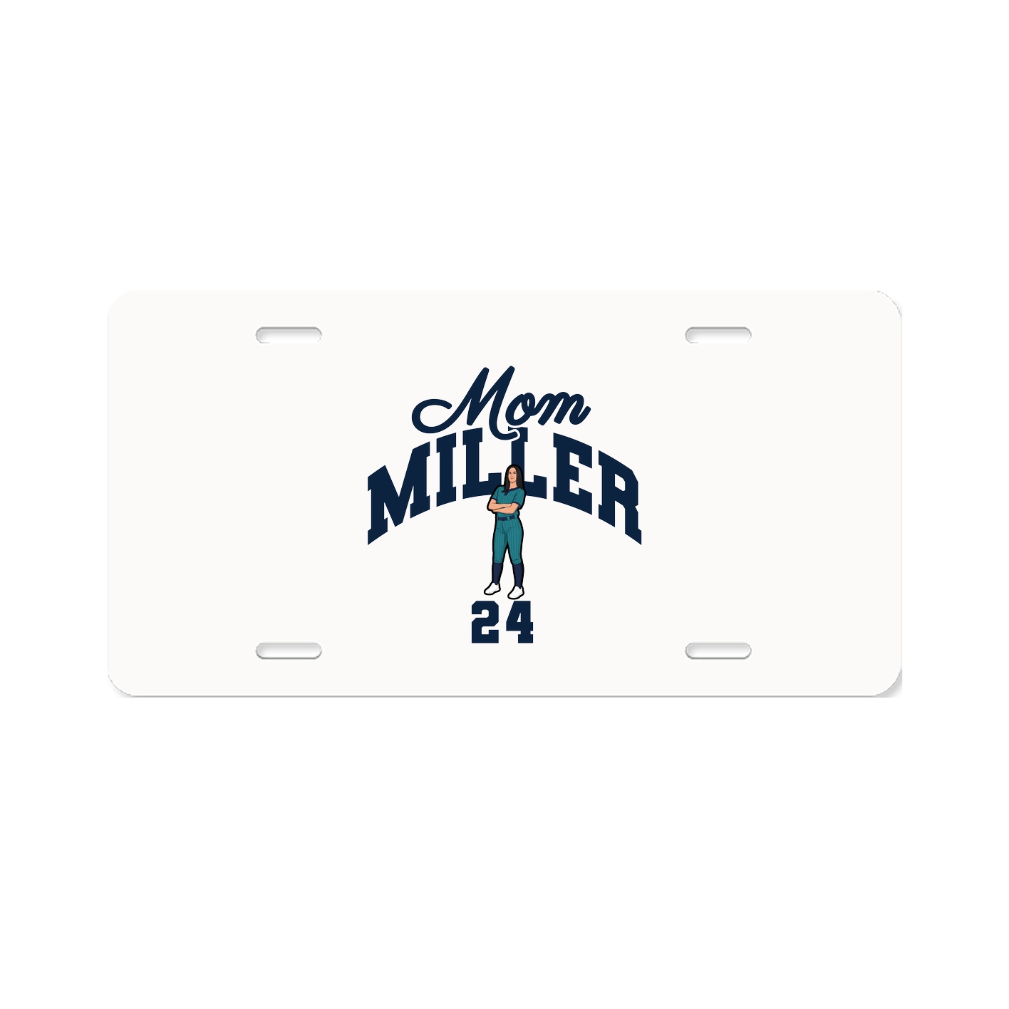 License Plate — Mothers Day Arch in Classic