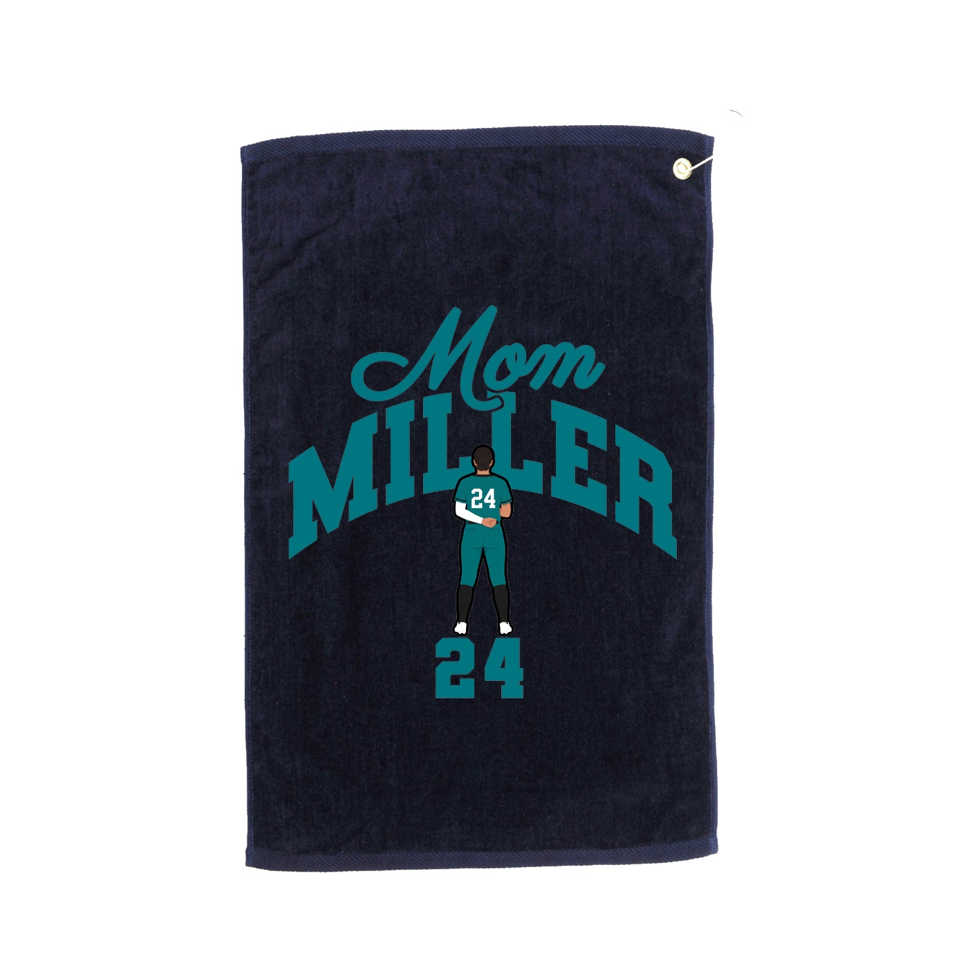 Golf Towel — Mothers Day Arch in Navy