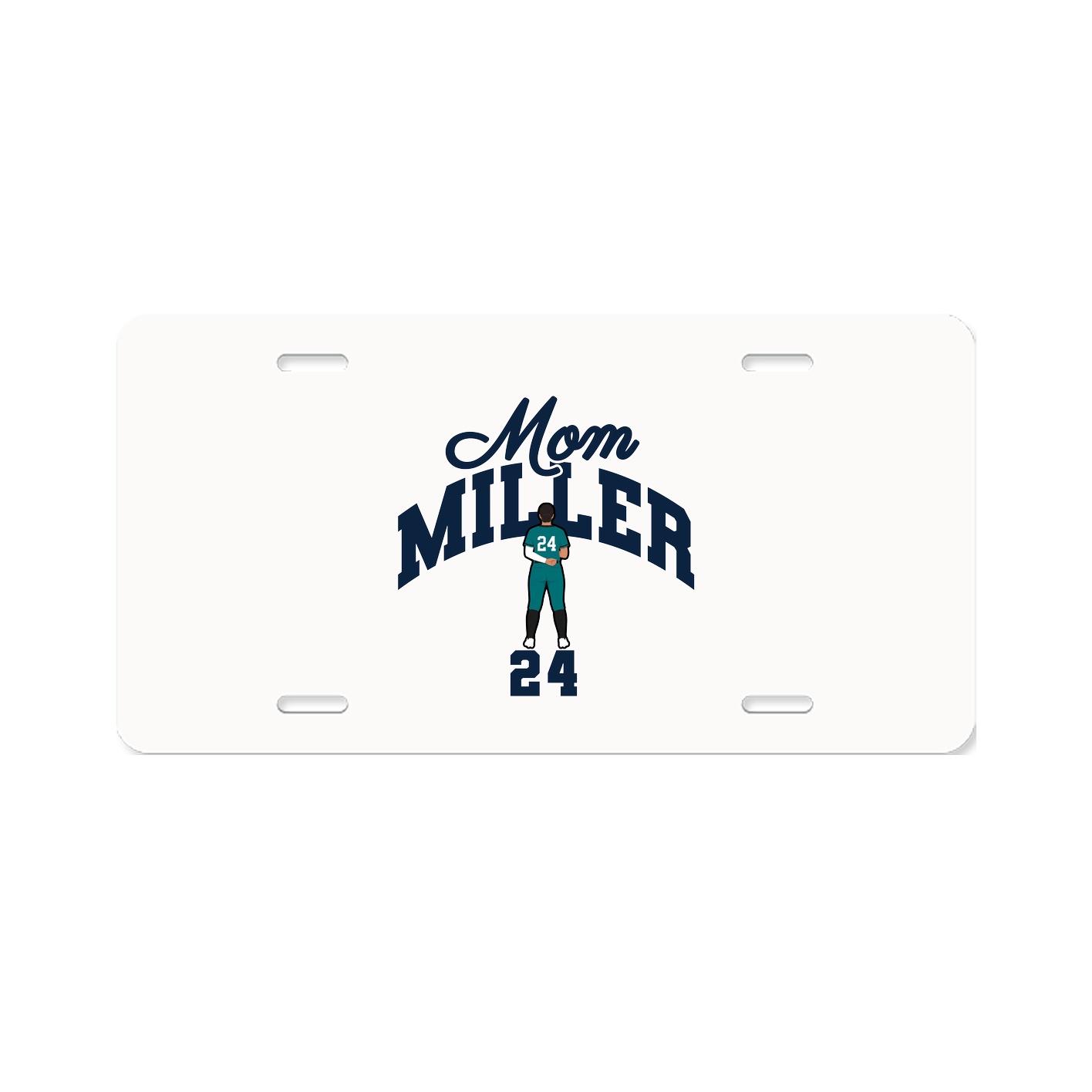 License Plate — Mothers Day Arch in Classic