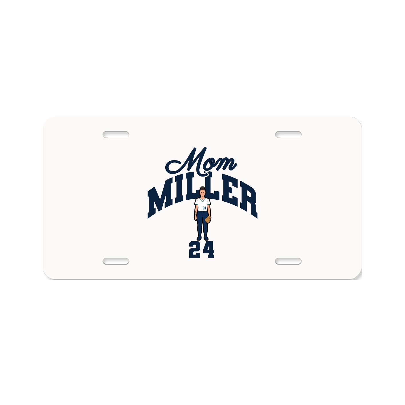 License Plate — Mothers Day Arch in Classic
