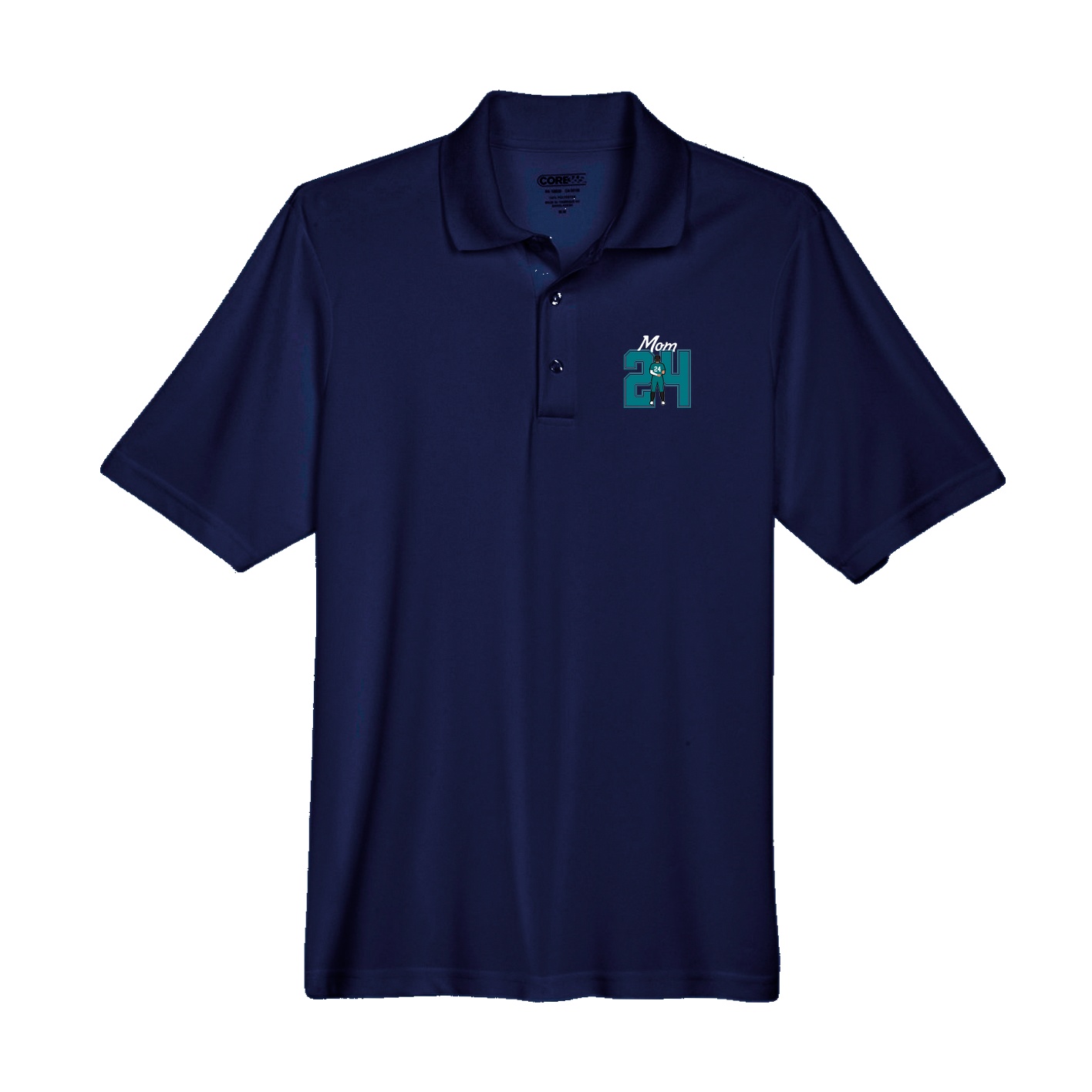 Performance Polo — Mothers Day Shirsey in Navy