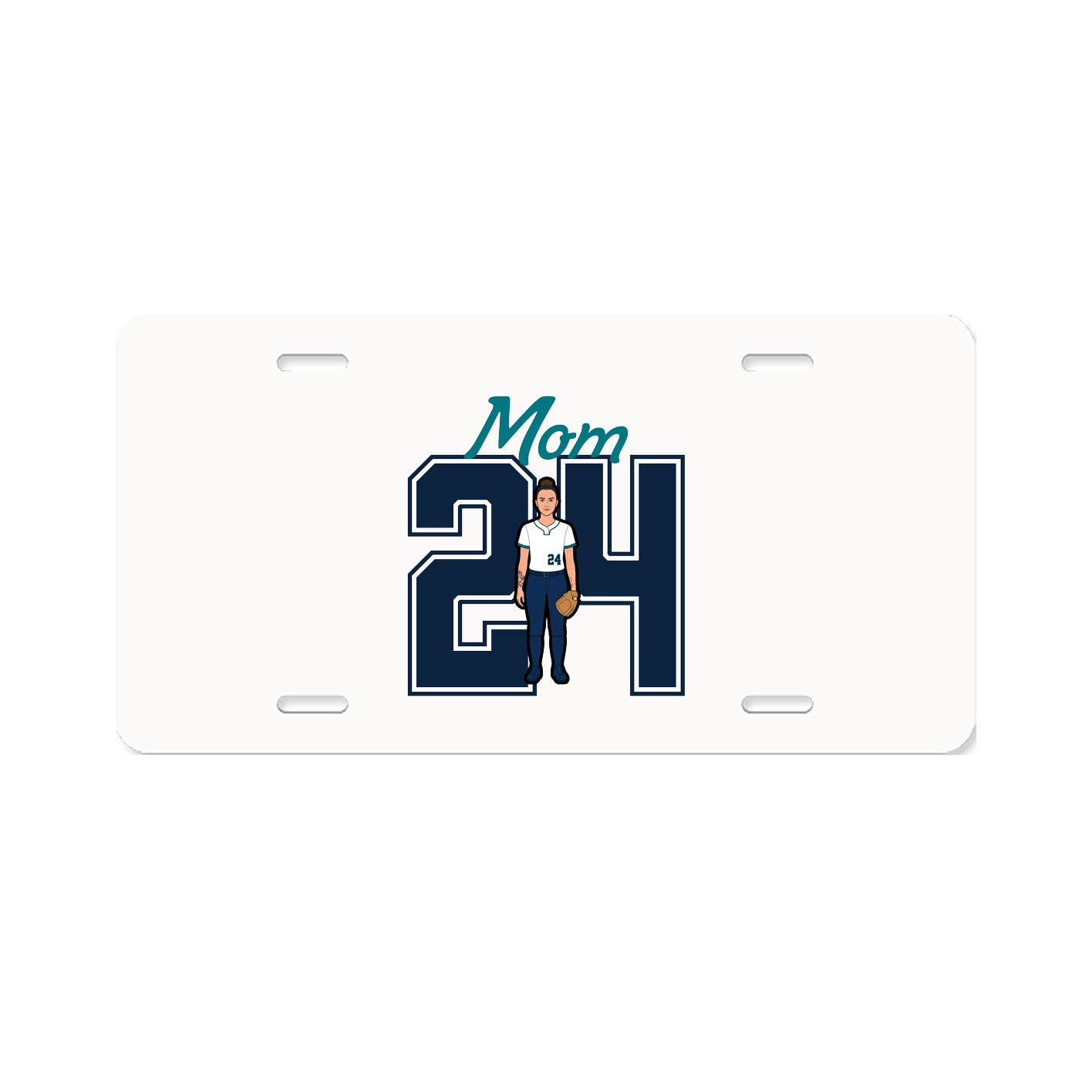 License Plate — Mothers Day Shirsey in Classic