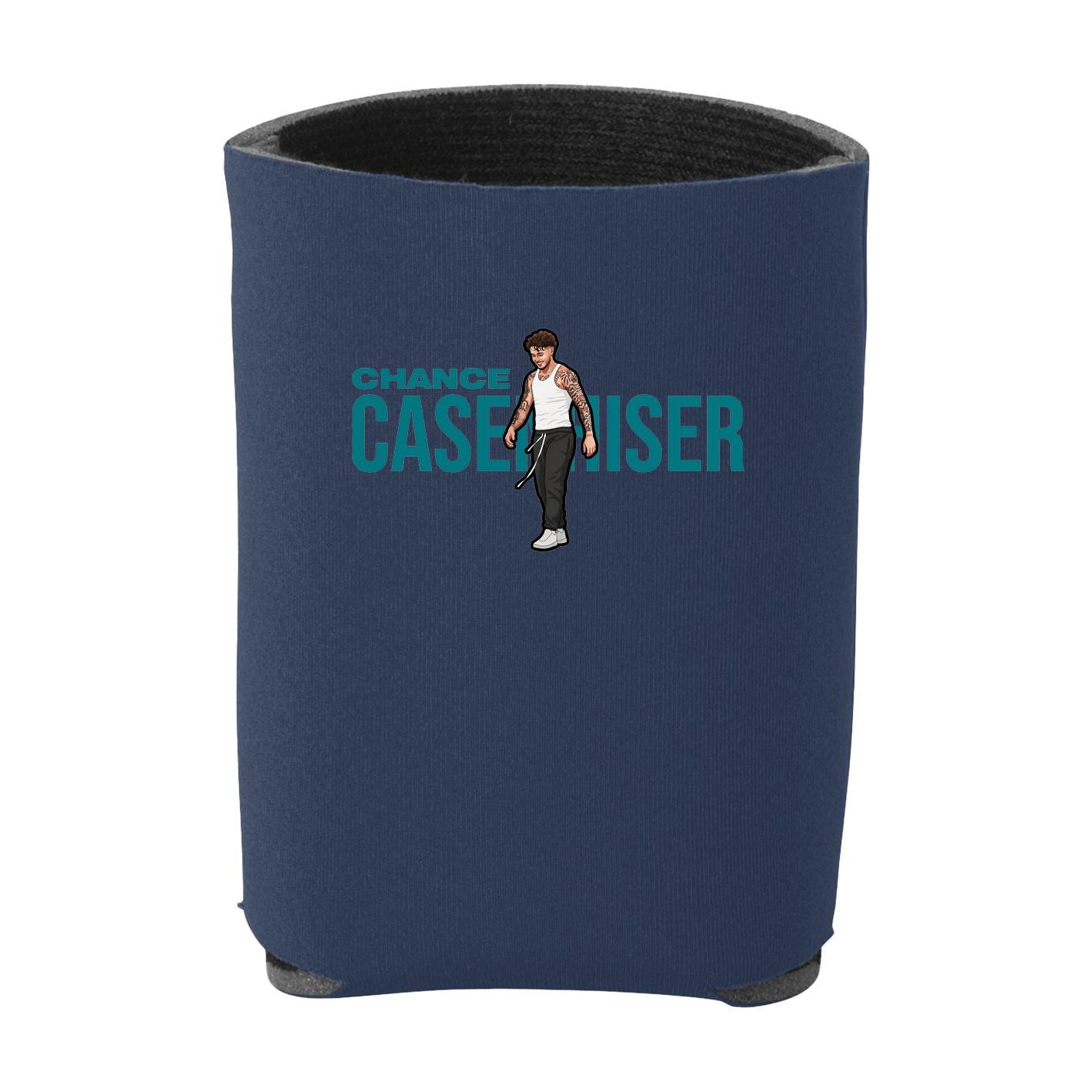 Can Holder — Player Name in Navy