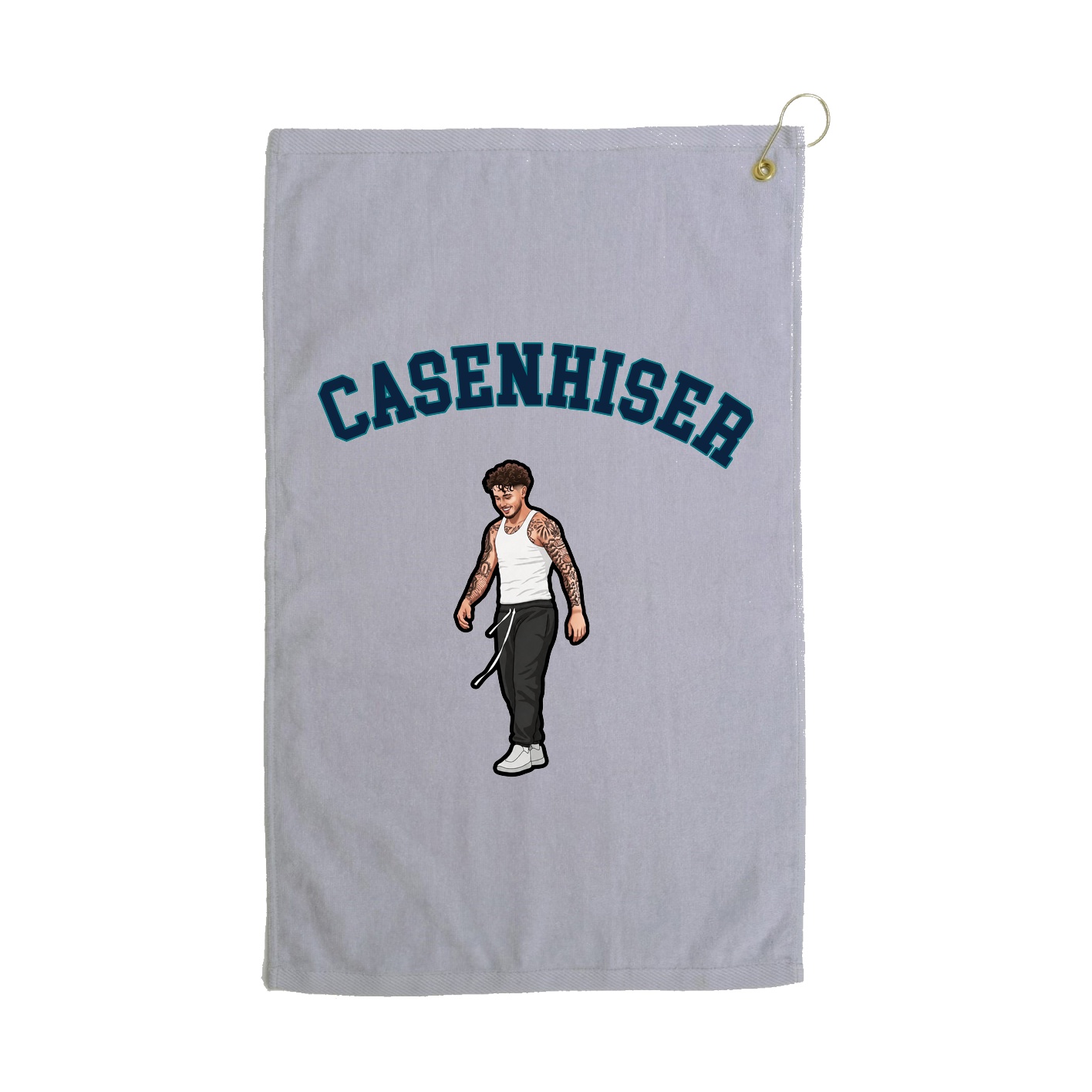 Golf Towel — Shirsey Arch in Grey